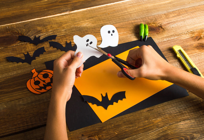 how to get crafty with your kids for halloween