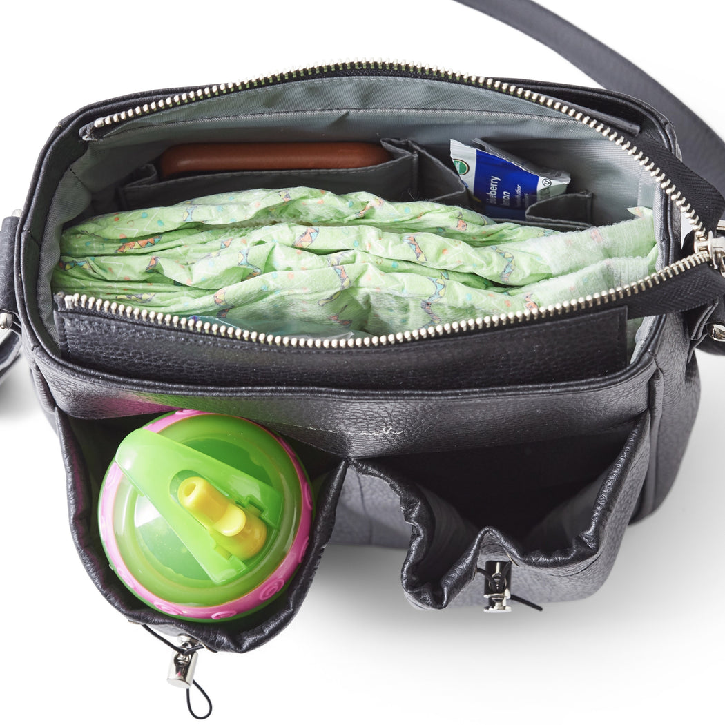 diaper bag crossbody parent bag inside pockets